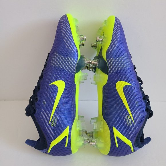 NEW Nike Vapor 14 Elite SG Pro AC Soccer Cleats CV0988-575 Size 4 Sapphire Volt main image 5